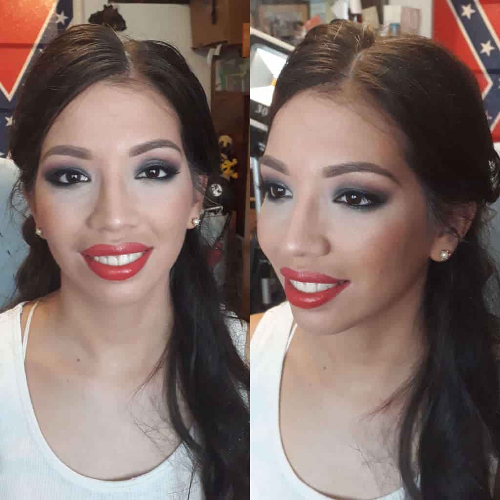 menyasszonyi próbasmink